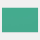 Jade Green und Gold Geschenkpapier Set (Vorderseite 3)