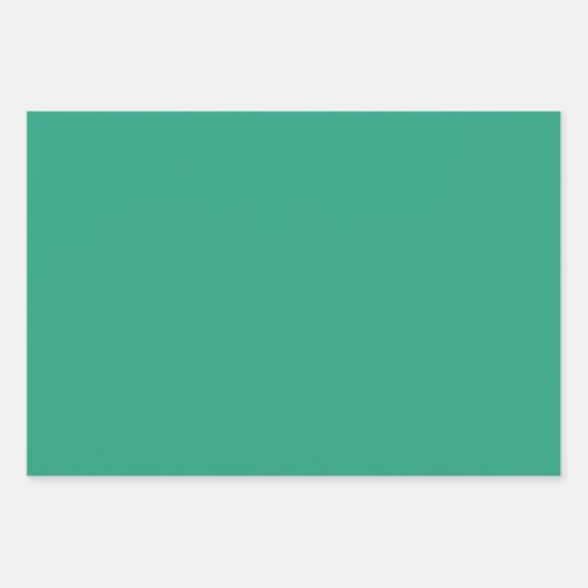 Jade Green und Gold Geschenkpapier Set (Vorderseite 3)