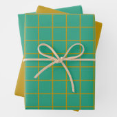 Jade Green und Gold Geschenkpapier Set (Beispiel)