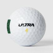 Jade Grünes Kopfsteinpflaster Patchwork Terrazzo M Golfball (Logo)