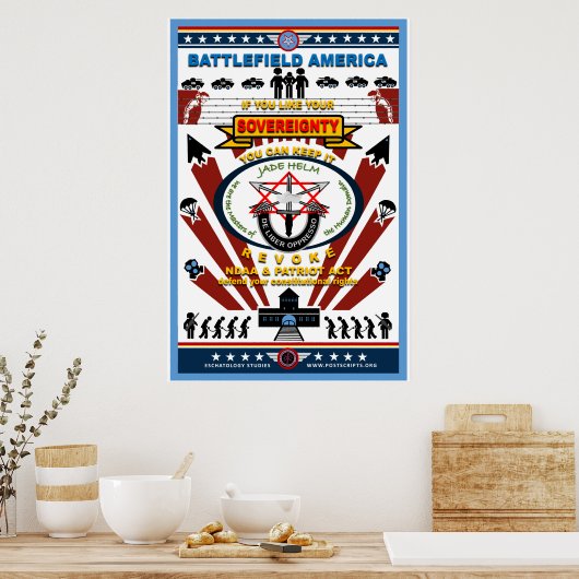 Jade Helm Poster (Küche)