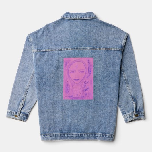 Jade Jeansjacke (Rückseite)
