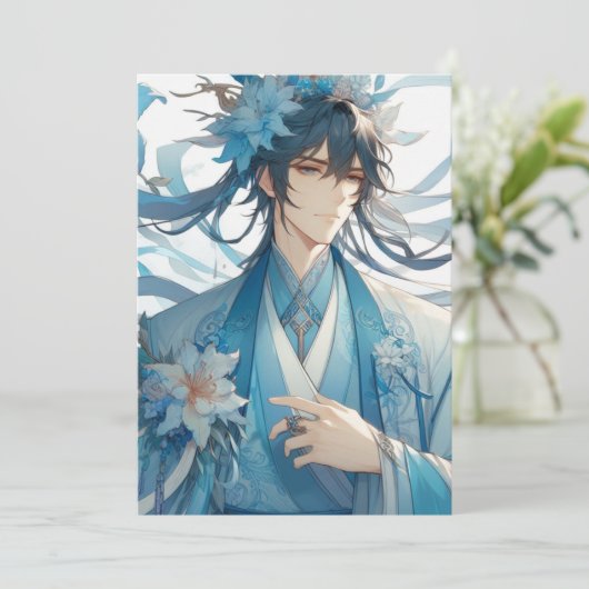 Jade Journeyman Einladung (Stehend Vorderseite)