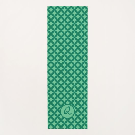 Jade Jungle B 2-seitige Yoga Mat Yogamatte (Vorderseite)