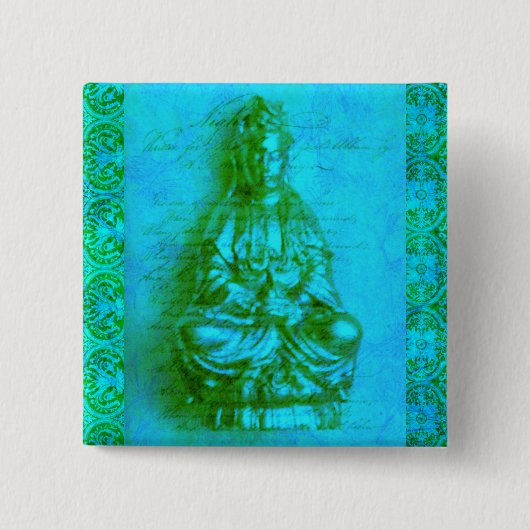 Jade Kwan Yin Button (Vorderseite)