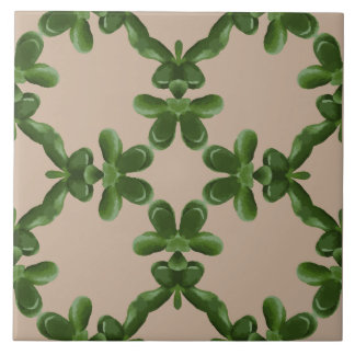 Jade Lattice in Beige Fliese