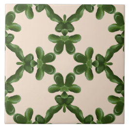 Jade Lattice in Cream Fliese