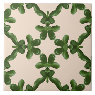 Jade Lattice in Cream Fliese