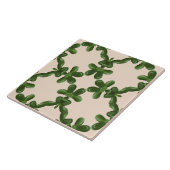 Jade Lattice in Cream Fliese (Seite)