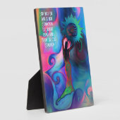 JADE Liberation Tabletop Plaque mit Easel Fotoplatte (Seite)