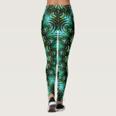 Jade-Mandala Leggings (Rückseite)