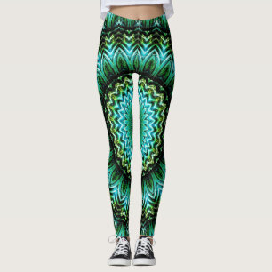 Jade-Mandala Leggings