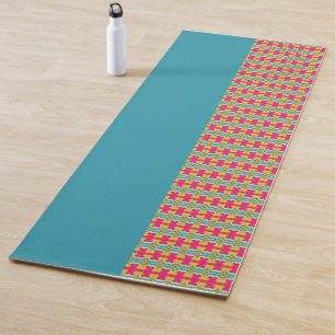 Jade mit Muster Yogamatte