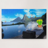 Jade Mountain Resort Puzzle (Horizontal)