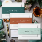 Jade Mr. and Mrs. Einladungsbanderole