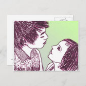 Jade & Novan | EL Postkarte (Vorne/Hinten)