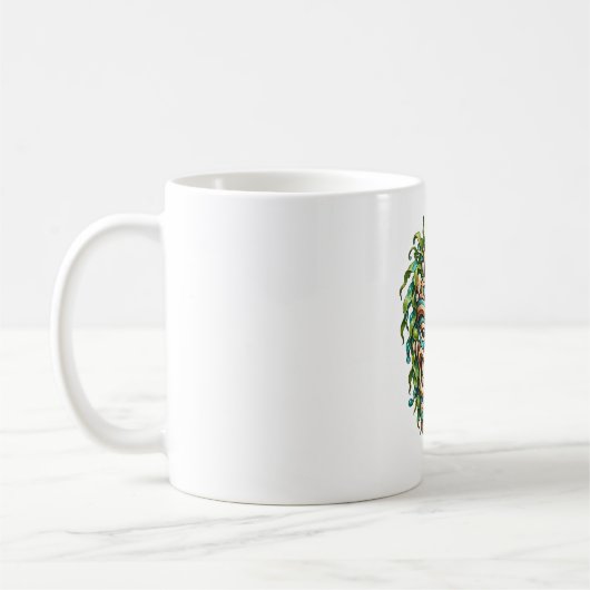 Jade Shell Tiki Kaffeetasse (Links)