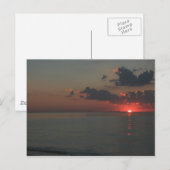 Jade Sunset Postkarte (Vorne/Hinten)