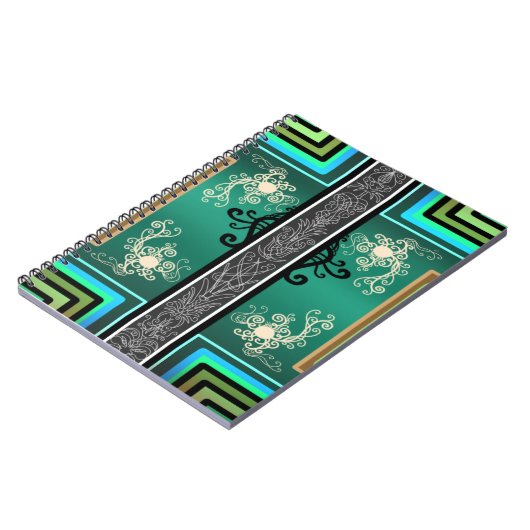 Jade Surf Notizblock (Linke Seite)