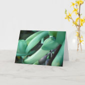 Jade-Traumgruß-Karte Karte (Gelbe Blume)