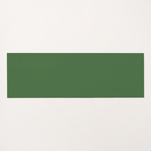 Jade Tree Blätter auf Green Yogamatte (Rückseite (Horizontal))