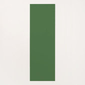 Jade Tree Blätter auf Green Yogamatte (Rückseite)