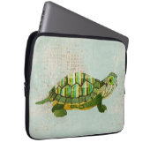 Jade-Turtle-Computersleeve Laptopschutzhülle (Vorne Rechts)