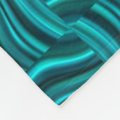 Jade und Black Fleecedecke (Ecke)