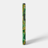 Jade und Gold iPhone Hülle (Linke Seite)