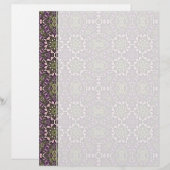 Jade & Violet Kaleidoscope Pattern (Vorne/Hinten)