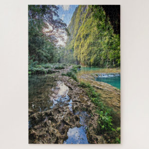 Jade-Wasser von Alta Verapaz Puzzle