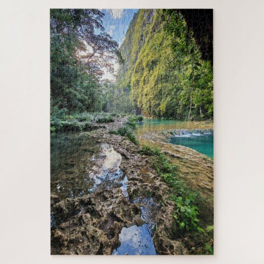 Jade-Wasser von Alta Verapaz Puzzle (Vertikal)