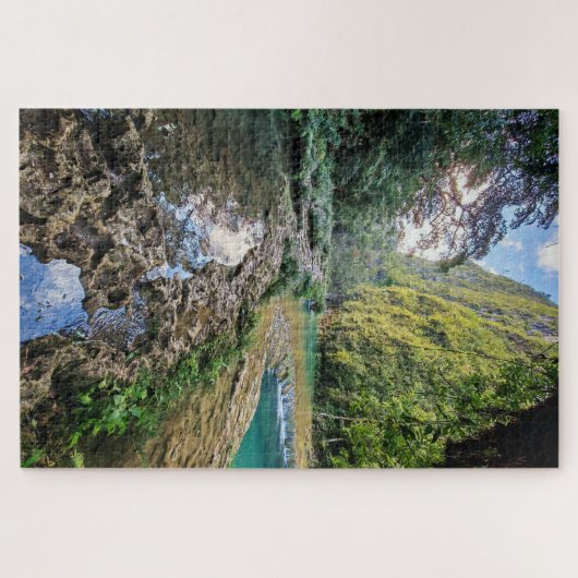 Jade Waters of Alta Verapaz Puzzle (Horizontal)