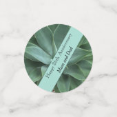 Jade zum 26. Hochzeitstag Konfetti (Klein Vorderseite)