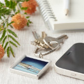 Jadebeerdigungs-Anzug Schlüsselanhänger (Seite)