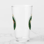Jadefarbe zum 3. Hochzeitstag Glas (Links)