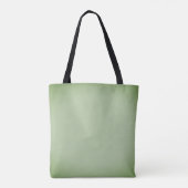 Jadegrünes Seladongrün Tasche (Rückseite)