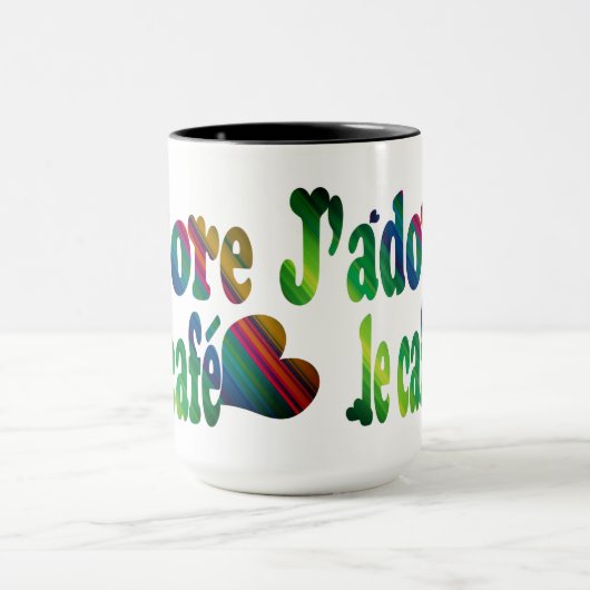 J'adore le café tasse (Zentrum)