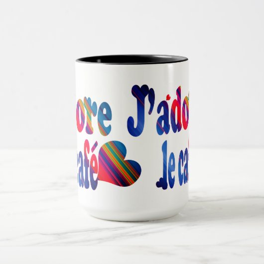 J'adore le café tasse (Zentrum)