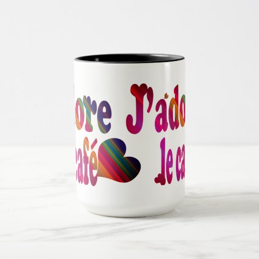J'adore le café tasse (Zentrum)