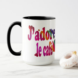 J'adore le café tasse