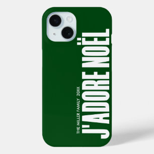 J'adore Noël! Case-Mate iPhone Hülle