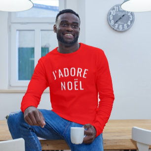 J'ADORE NOËL Liebe Weihnachten T-Shirt