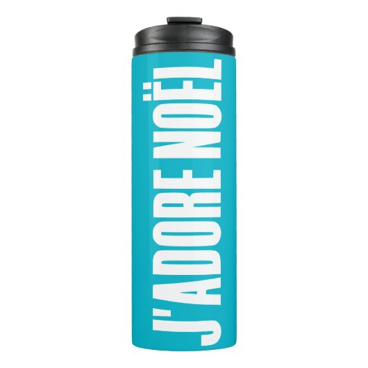 J'adore Noël! Thermosbecher (Vorderseite)