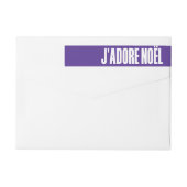 j'adore noël | Weihnachten (Rückseite)