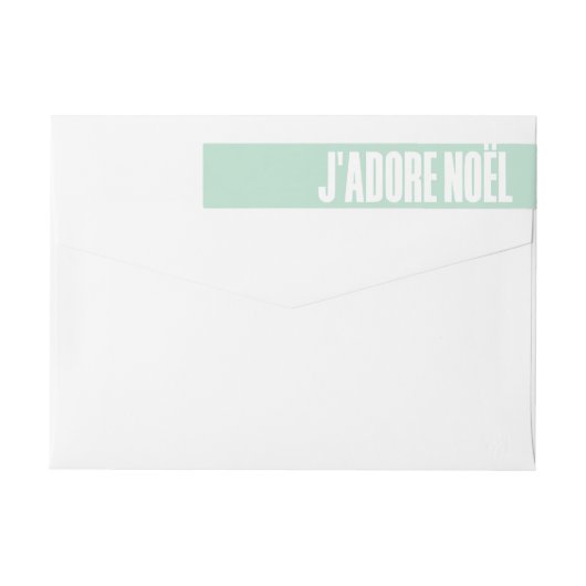 j'adore noël | Weihnachten (Rückseite)