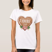Jadore Paris Christmas T-Shirt (Vorderseite)