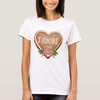 Jadore Paris Christmas T-Shirt
