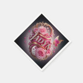 Jadyn, Geburtstag Serviette (Ecke)