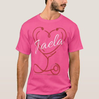 Jaela A Nurse Geschenk Niedlichen Arzt Designer Pe T-Shirt